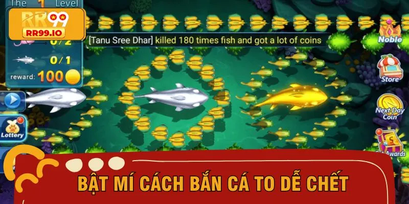 Săn cá to cực dễ tại các bàn cược cao cấp