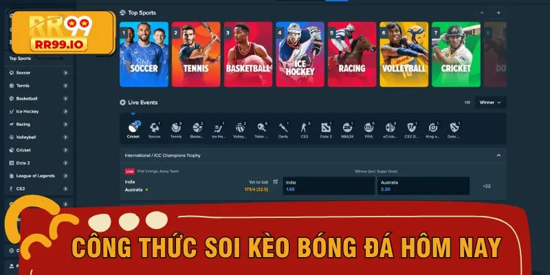 Công thức soi kèo bóng đá hôm nay